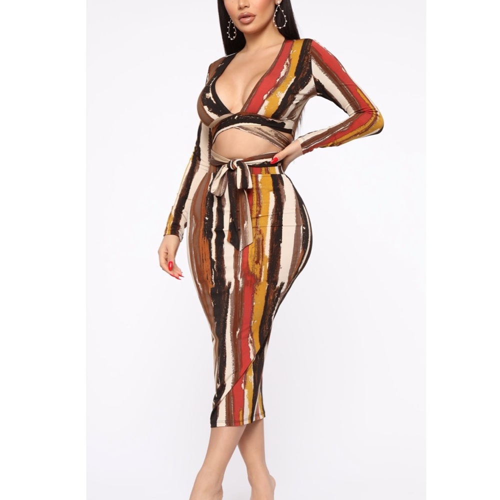 Two piece skirt from Fashion Nova